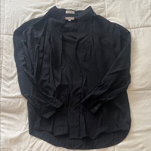 Black Button-Up Shirt